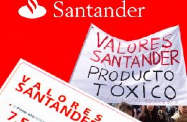 Finalización plazo para reclamar valores del Santander